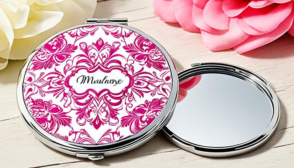 Espejos de bolsillo personalizados para eventos