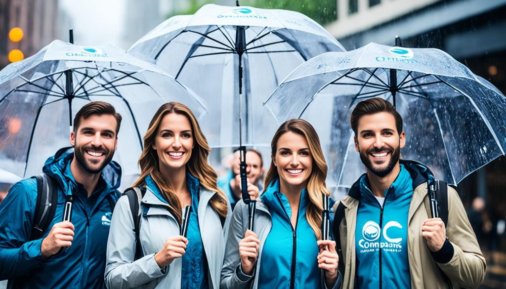 Paraguas personalizados como publicidad