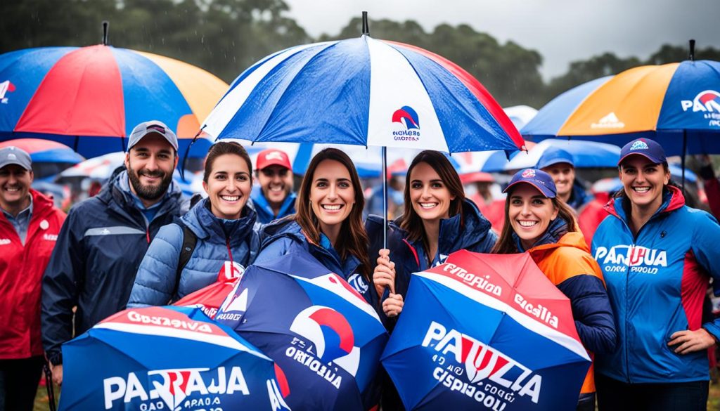 Paraguas promocionales como regalos corporativos