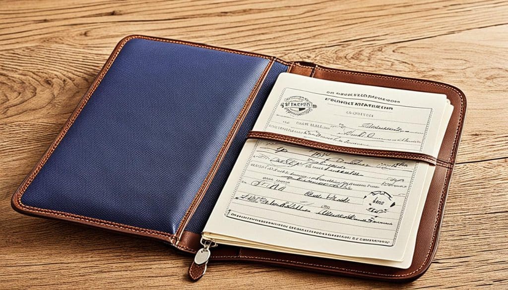 Porta documentos de viaje personalizados Porta documentos de viaje personalizados