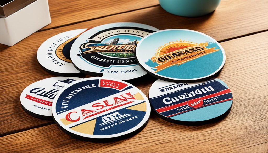 Posavasos promocionales para campañas de marketing