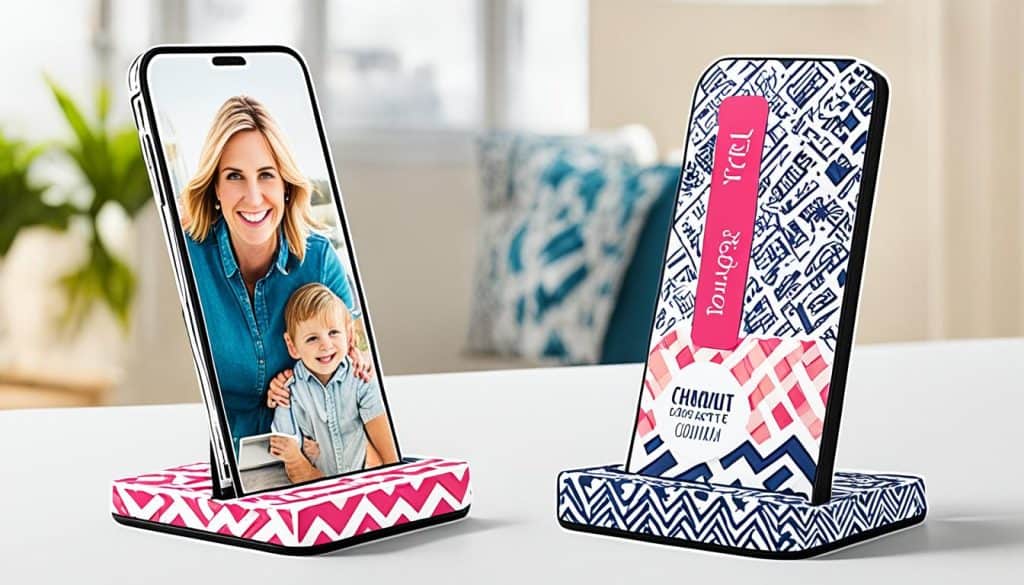 Soporte para móvil personalizado Soporte para móvil personalizado