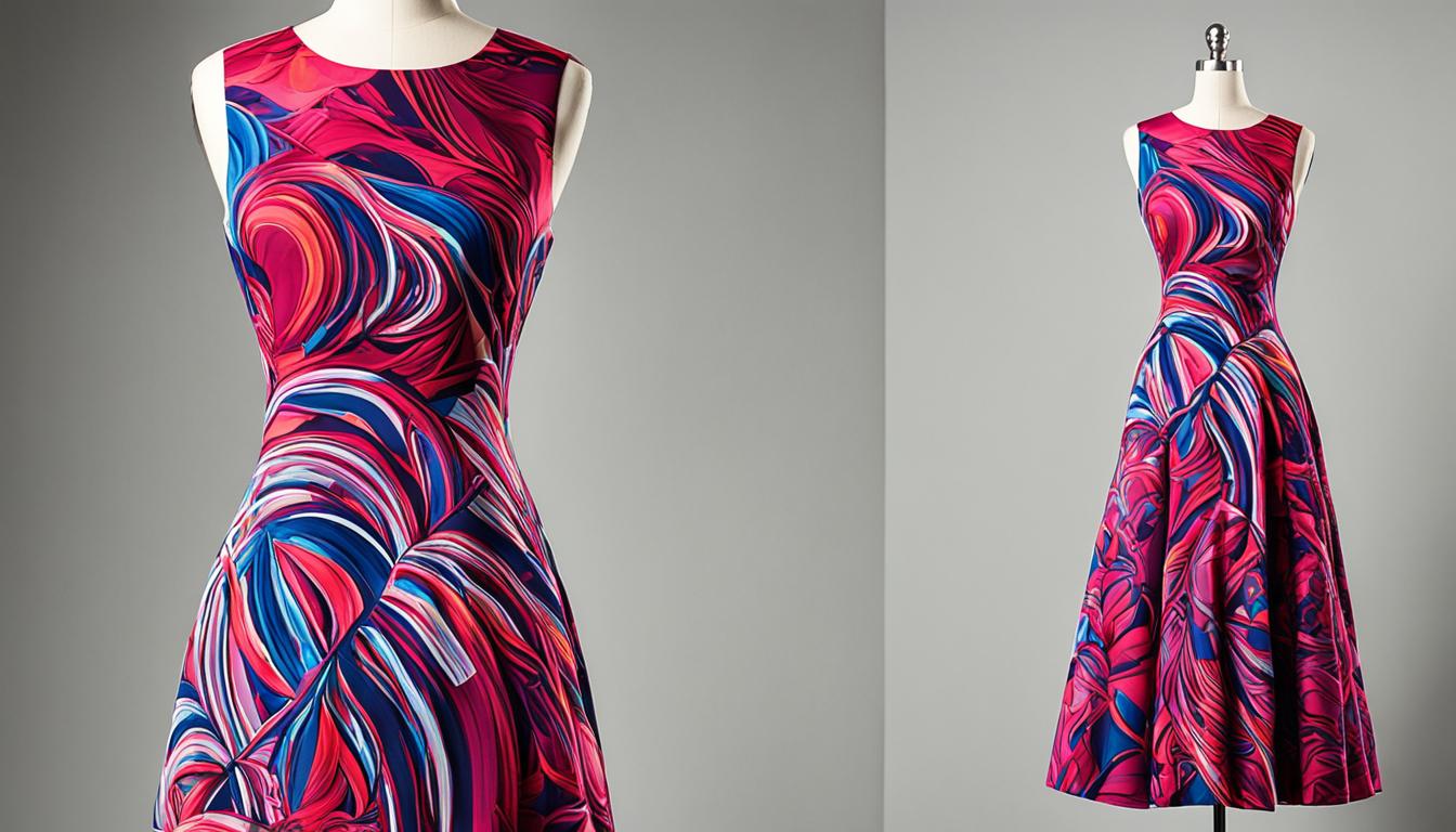 Vestidos con impresiones personalizadas