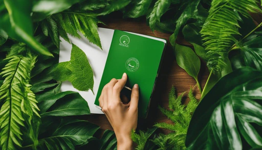 libretas ecológicas con logo