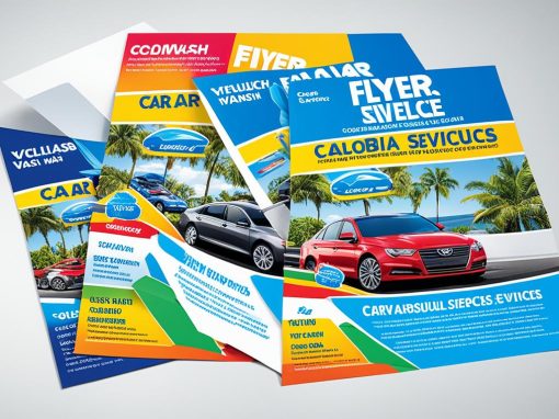 Volantes Publicitarios de Autolavados en Colombia