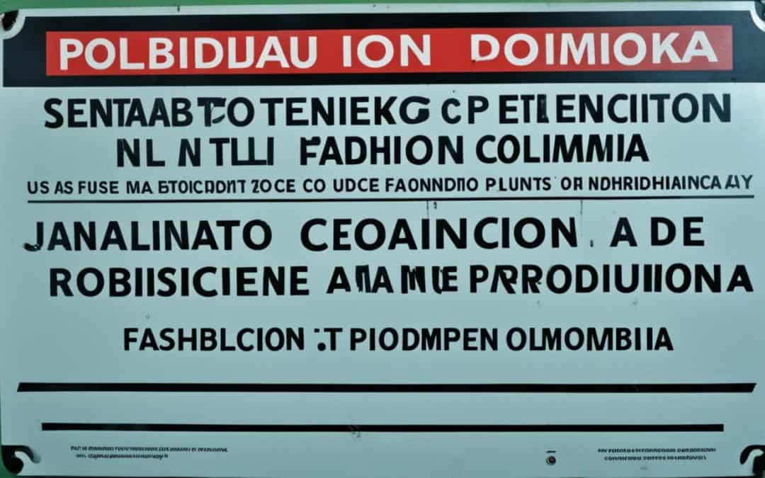 Señalización Industrial de Prohibición en Colombia