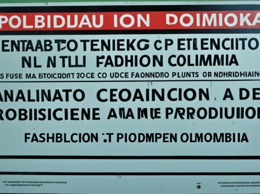 Señalización Industrial de Prohibición en Colombia