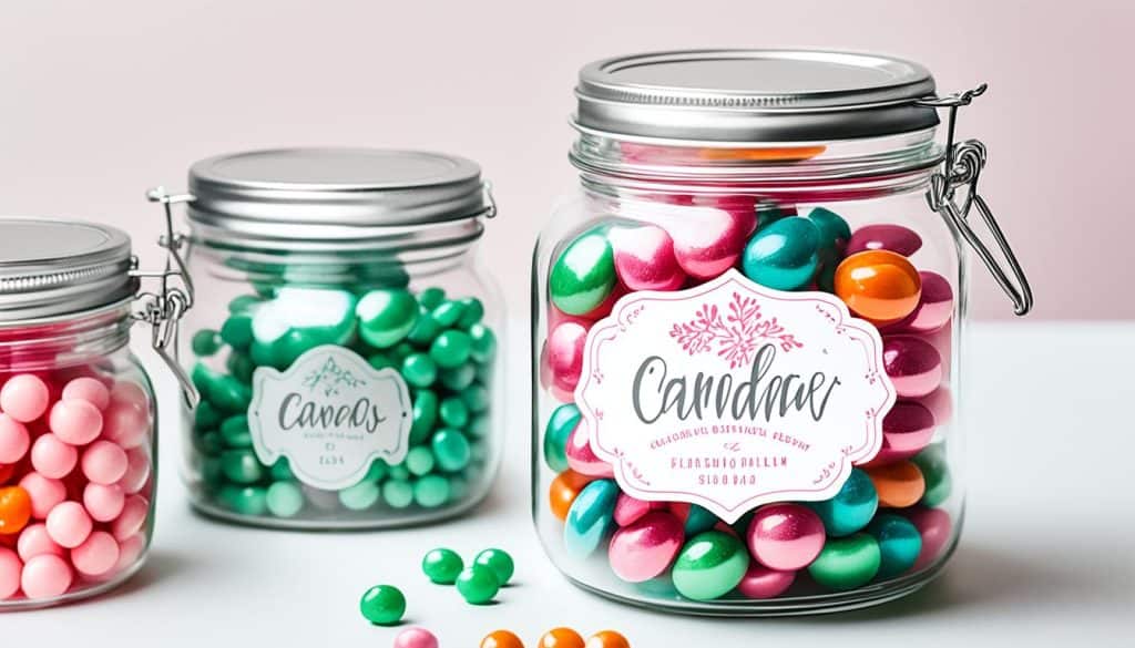 Tarros de vidrio personalizados