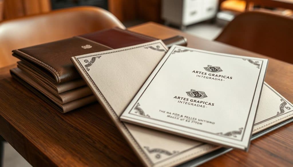 Encuadernación profesional de menús Encuadernación profesional de menús