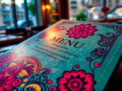 Impresión de Menús Personalizados para Restaurantes | Calidad GarantizadaImpresion de Menus