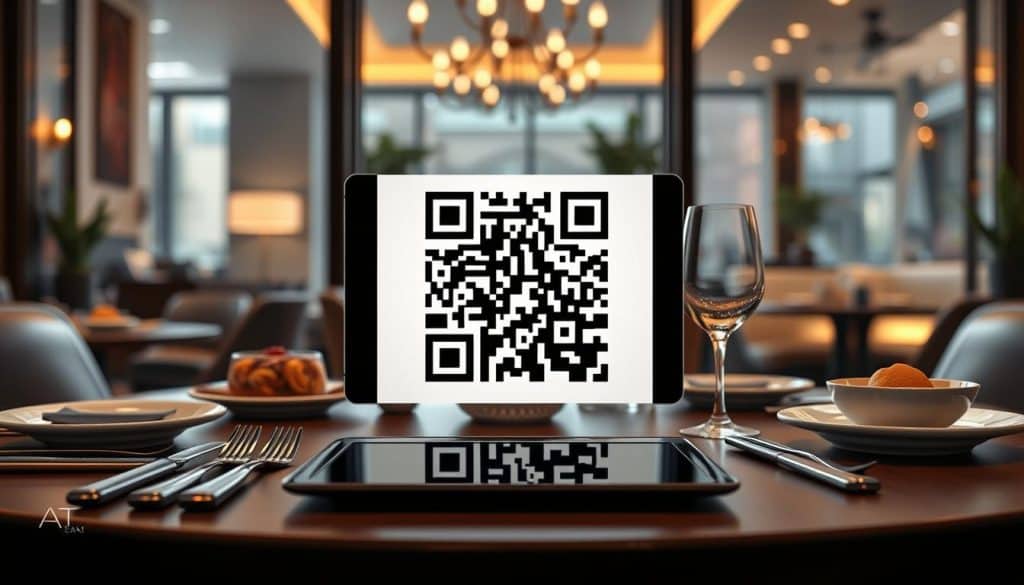 Menús QR en restaurantes