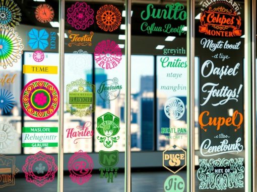 Pegatinas para vidrios polarizados – Impresión digital y diseño gráfico