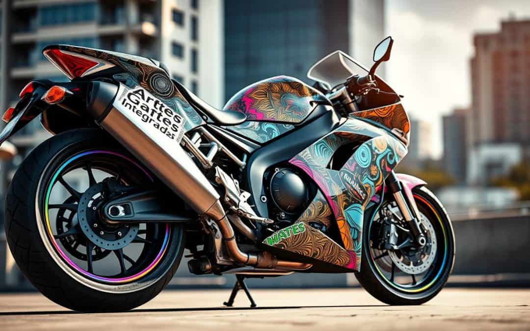 Vinilos para motos personalizadas | Artes Graficas en Bogotá