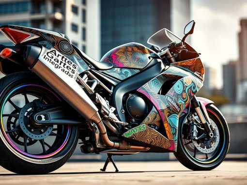 Vinilos para motos personalizadas | Artes Graficas en Bogotá
