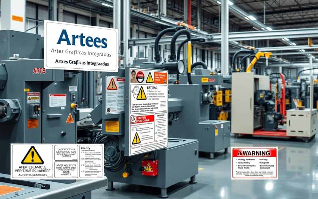 Etiquetas de seguridad en maquinaria – Artes Graficas Integradas