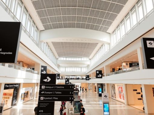 Señalización en centros comerciales – Artes Graficas, impresión digital