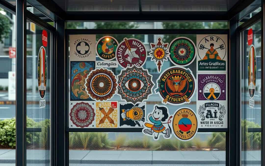 Stickers para paraderos de autobuses | Servicios de Impresión en Colombia