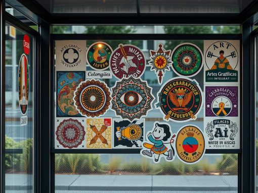 Stickers para paraderos de autobuses | Servicios de Impresión en Colombia