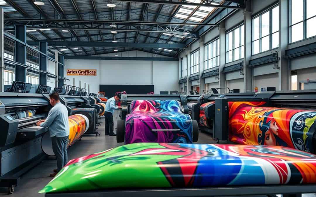 Artes Gráficas – Vinilos para carrocerías, impresión digital en Bogotá