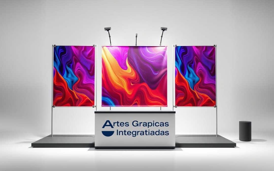 Vinilos para stands publicitarios | Artes Graficas Integradas