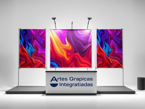 Vinilos para stands publicitarios | Artes Graficas Integradas