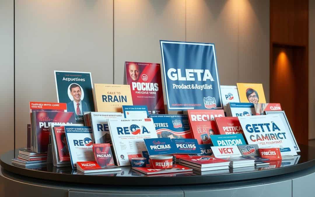 Creamos Material POP para Eventos Políticos de Alta Calidad