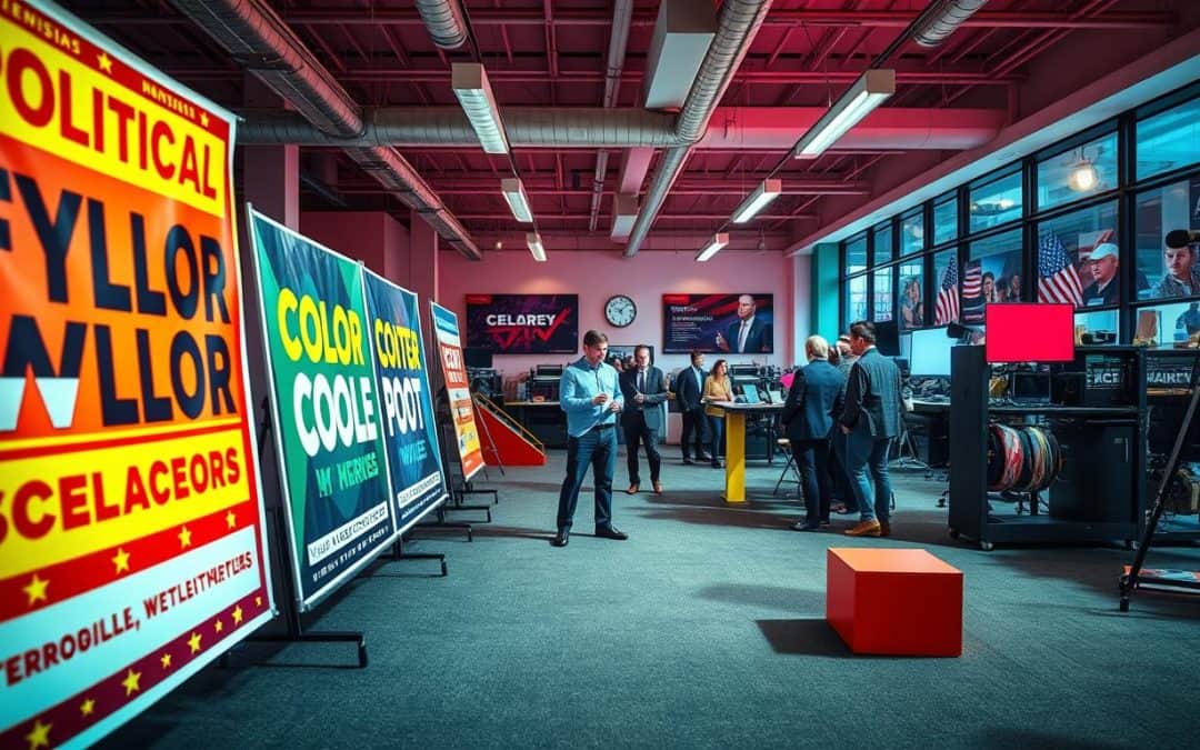 Psicología del Color en Campañas Políticas: Expertos en Señalitica y Vinilos Impresos