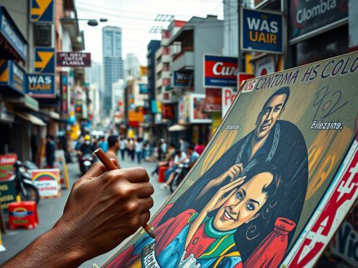 Fabricante de Tipos de Afiches Políticos: Vinilos y Señalizacion en Colombia
