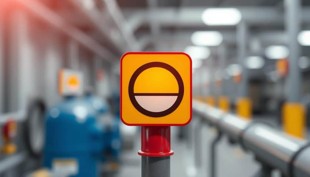 A high-resolution, photorealistic image of a "vista rápida señal" or "quick view signal" for a gas and industrial safety signage catalogue. The signal is prominently displayed in the foreground, with a clean, minimalist design featuring bold colors and simple geometric shapes. The background is blurred, creating a depth of field effect that draws the viewer's attention to the signal. Soft, directional lighting from the upper left casts subtle shadows, giving the image a sense of depth and dimensionality. The overall mood is professional, authoritative, and visually appealing, aligning with the subject matter of the article. A high-resolution, photorealistic image of a "vista rápida señal" or "quick view signal" for a gas and industrial safety signage catalogue. The signal is prominently displayed in the foreground, with a clean, minimalist design featuring bold colors and simple geometric shapes. The background is blurred, creating a depth of field effect that draws the viewer's attention to the signal. Soft, directional lighting from the upper left casts subtle shadows, giving the image a sense of depth and dimensionality. The overall mood is professional, authoritative, and visually appealing, aligning with the subject matter of the article.