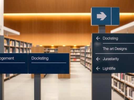 Señaletica Biblioteca – Artes Gráficas Integradas S.A.S.